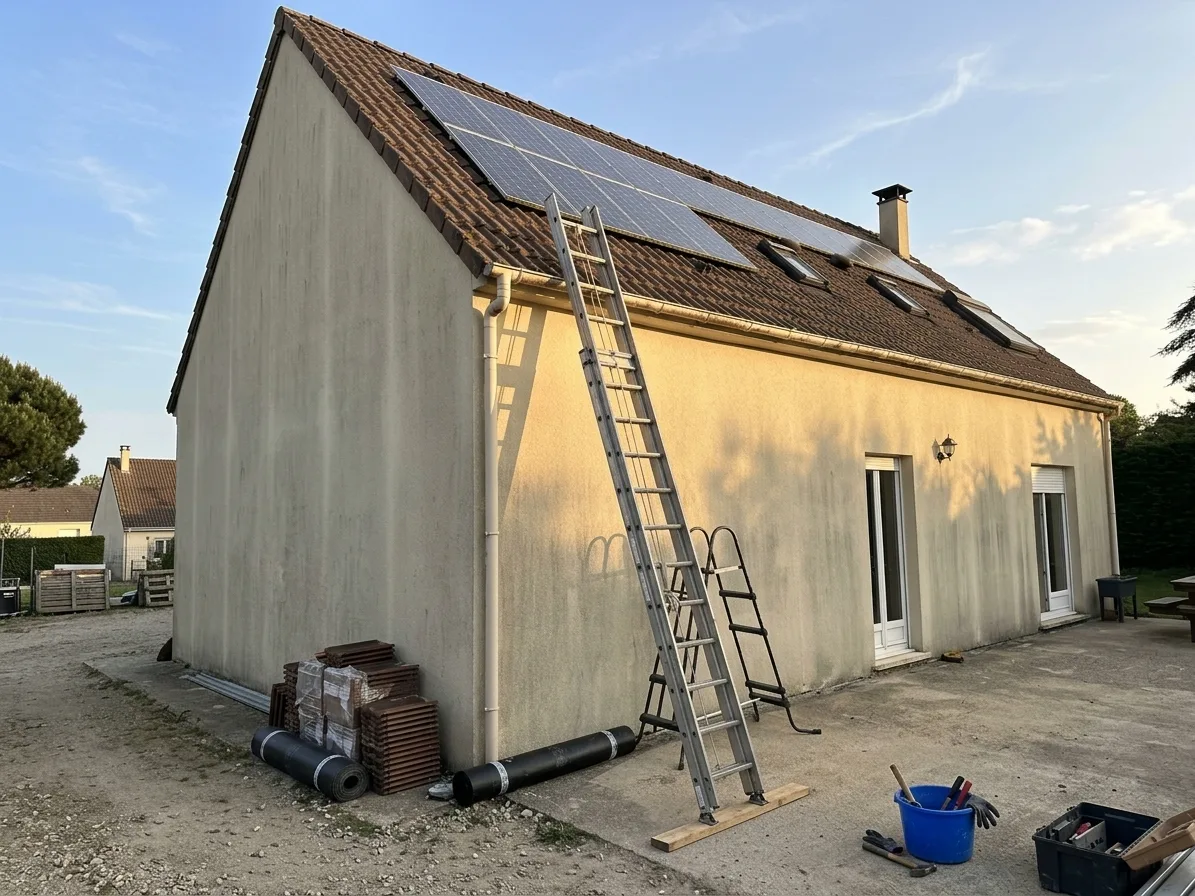 Démoussage de toiture à Savigny-le-Temple