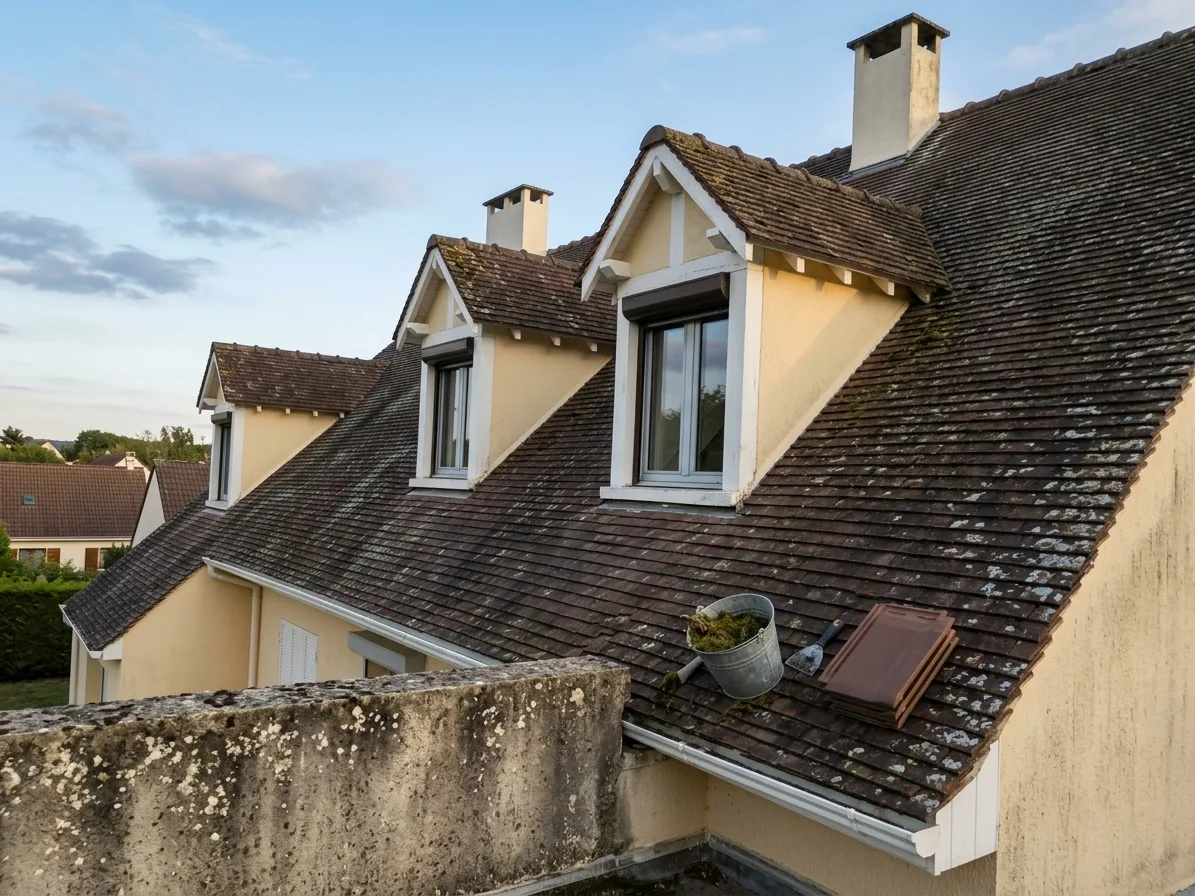 Démoussage de toiture à Savigny-le-Temple