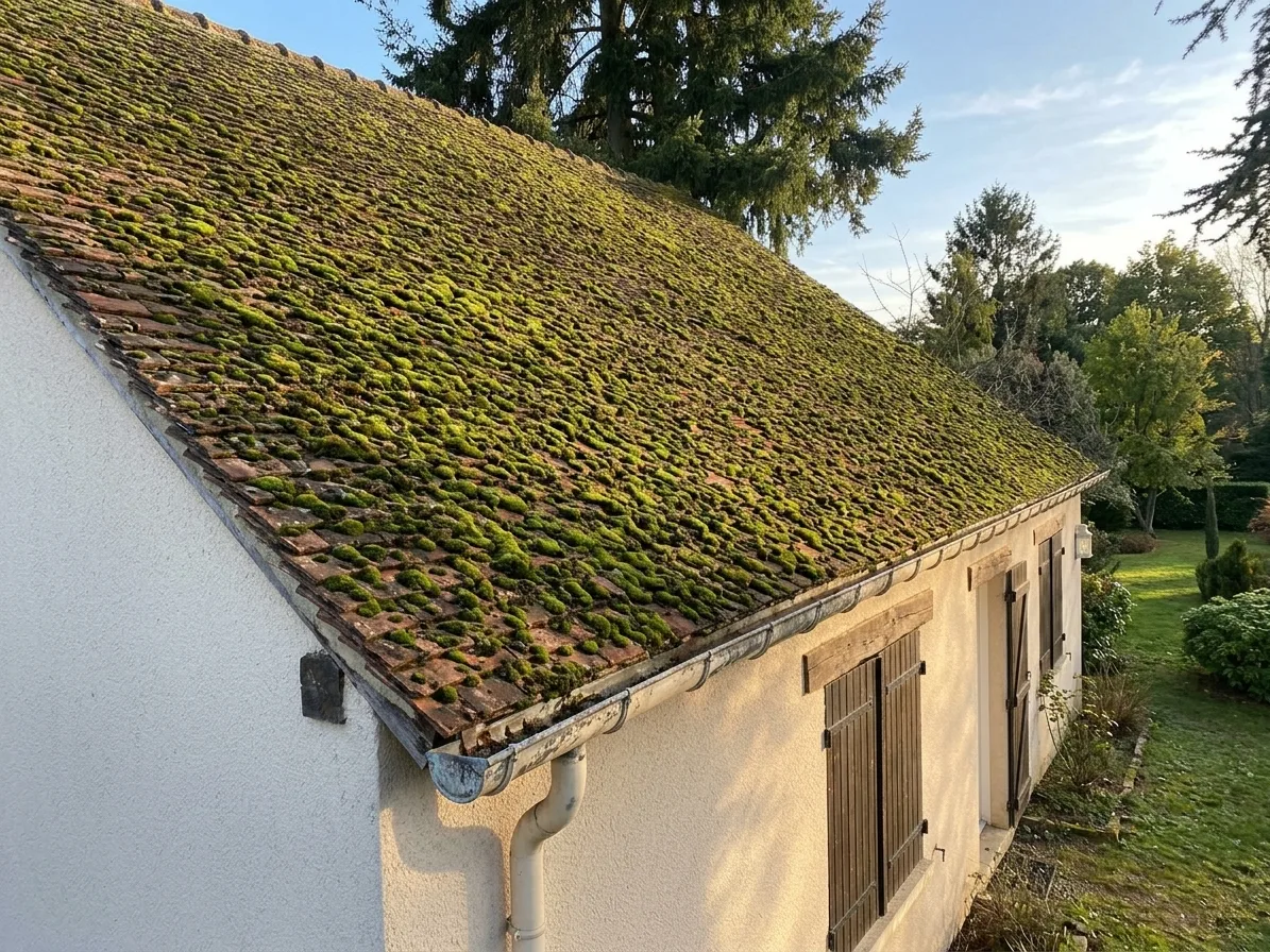Démoussage de toiture à Savigny-le-Temple