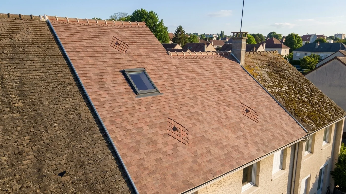 Réfection complète de toiture à Savigny-le-Temple